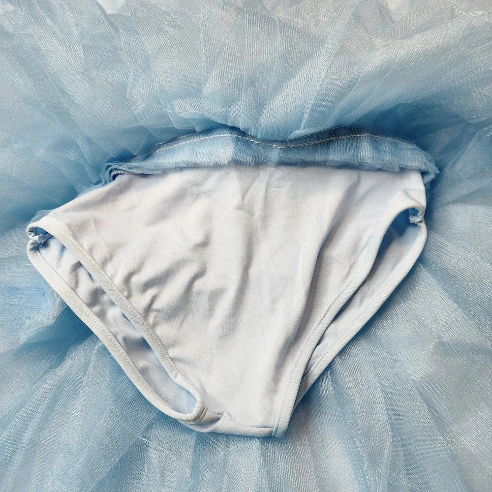 Tutu Ballet Dress Blue Size 10-12 New
